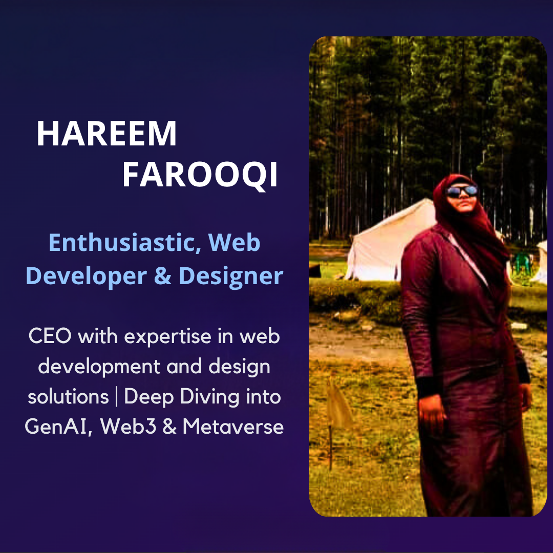 Hareem Farooqi - CEO & Founder