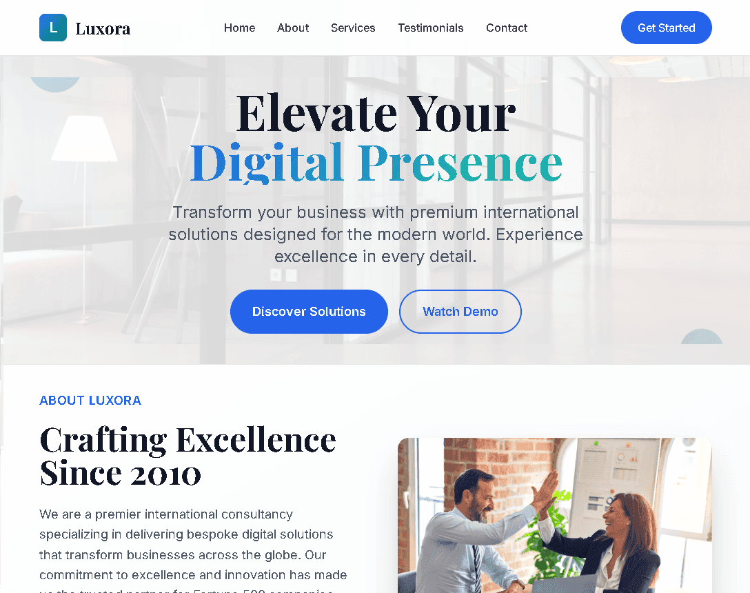 Professional web development services team creating custom website development and e-commerce solutions